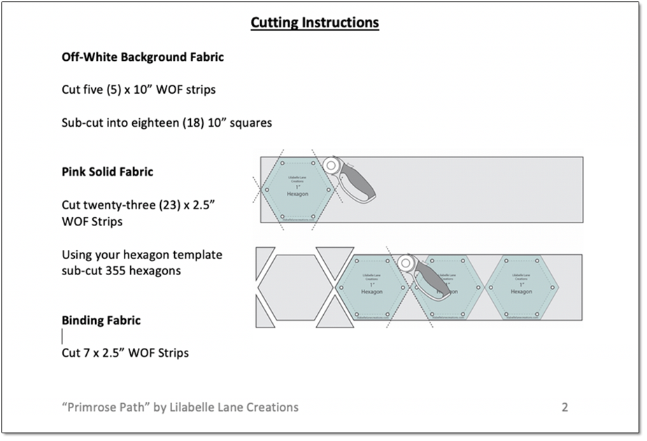 Primrose Path Pattern Corrections