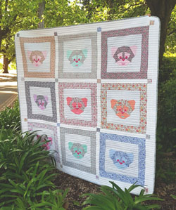 Snuggle A Pug EPP Quilt